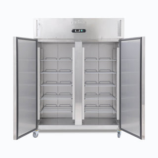 Bromic Upright Storage Fridge Gastronom Stainless Steel 1300L UC1300SD- Bromic Refrigeration BR-3735200