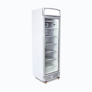 Bromic Upright Display Freezer with Lightbox Flat Glass Door 300L UF0374LS- Bromic Refrigeration BR-3736046