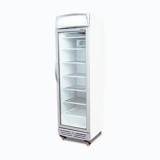 Bromic Upright Display Freezer with Lightbox Flat Glass Door 300L UF0374LS- Bromic Refrigeration BR-3736046