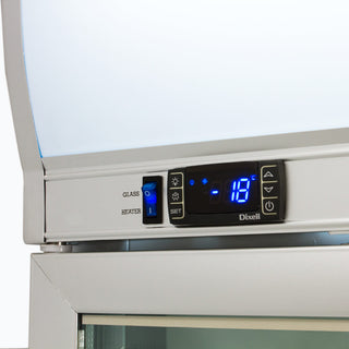 Bromic Upright Display Freezer Flat Glass 444L LED UF0500LF- Bromic Refrigeration BR-3736240