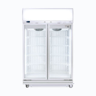 Bromic Upright Display Freezer Flat Glass Door 976L LED UF1000LF- Bromic Refrigeration BR-3736241