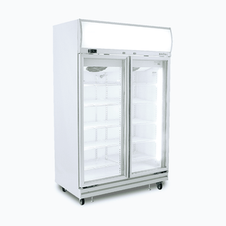 Bromic Upright Display Fridge Flat Glass Door 976L LED GD1000LF- Bromic Refrigeration BR-3736246