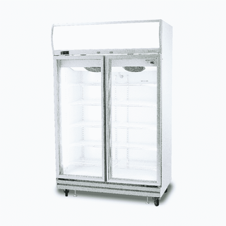 Bromic Upright Display Fridge Flat Glass Door 976L LED GD1000LF- Bromic Refrigeration BR-3736246