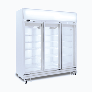 Bromic Upright Display Fridge Flat Glass Door 1507L LED GD1500LF- Bromic Refrigeration BR-3736247