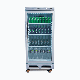 Bromic Upright Display Fridge Flat Glass 215L GM0220- Bromic Refrigeration BR-3736033