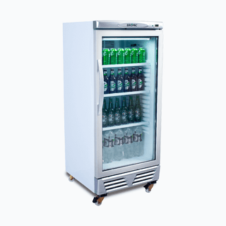 Bromic Upright Display Fridge Flat Glass 215L GM0220- Bromic Refrigeration BR-3736033