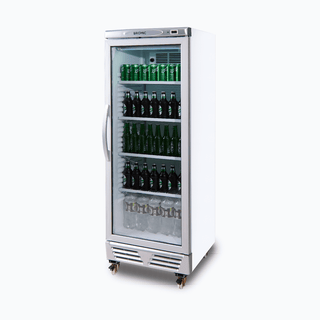 Bromic Upright Display Fridge Flat Glass Door 290L GM0300- Bromic Refrigeration BR-3736034