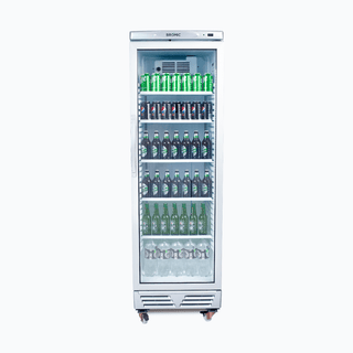 Bromic Upright Display Fridge Flat Glass Door 372L GM0374- Bromic Refrigeration BR-3736035