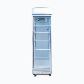 Bromic Upright Display Fridge with Lightbox Flat Glass Door 372L GM0374L- Bromic Refrigeration BR-3736036