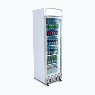 Bromic Upright Display Fridge with Lightbox Flat Glass Door 372L GM0374L- Bromic Refrigeration BR-3736036