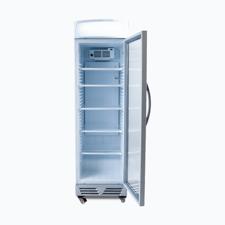 Bromic Upright Display Fridge with Lightbox Flat Glass Door 372L GM0374L- Bromic Refrigeration BR-3736036