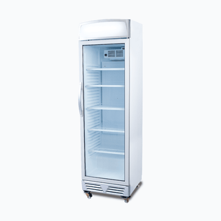 Bromic Upright Display Fridge with Lightbox Flat Glass Door 372L GM0374L- Bromic Refrigeration BR-3736036