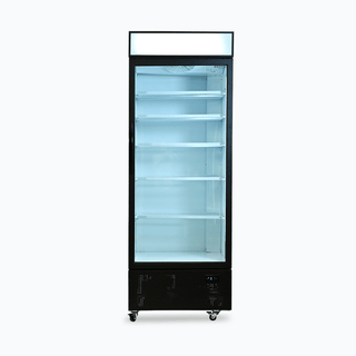 Bromic Upright Display Fridge with Lighbox Glass Door 659L - Black- Bromic Refrigeration BR-3736222