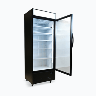 Bromic Upright Display Fridge with Lighbox Glass Door 659L - Black- Bromic Refrigeration BR-3736222