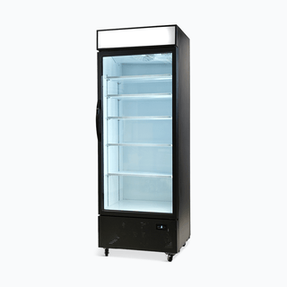 Bromic Upright Display Fridge with Lighbox Glass Door 659L - Black- Bromic Refrigeration BR-3736222