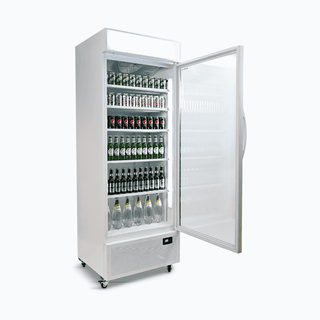 Bromic Upright Display Fridge with Lighbox Glass Door 690L - White- Bromic Refrigeration BR-3736219