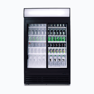 Bromic Upright Display Fridge with Lightbox Sliding Glass Door 945L GM0980LS- Bromic Refrigeration BR-3735048