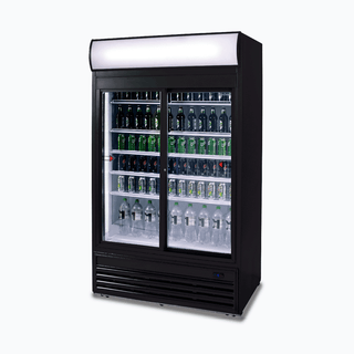 Bromic Upright Display Fridge with Lightbox Sliding Glass Door 945L GM0980LS- Bromic Refrigeration BR-3735048