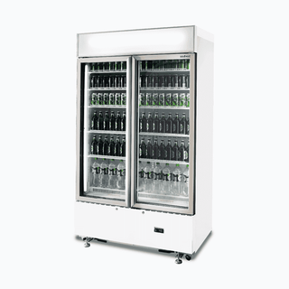 Bromic Display Fridge Cassette Flat Glass Door LED GM1000LWCAS- Bromic Refrigeration BR-3736250