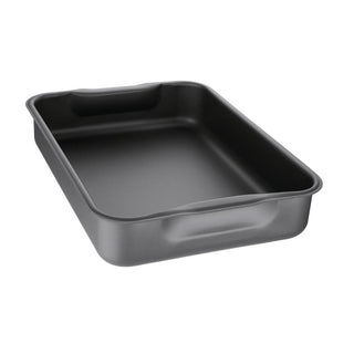 Anodised Aluminium Roasting Pan 370mm- Vogue C058