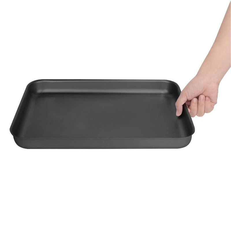 Anodised Aluminium Bakewell Pan 370mm- Vogue C061