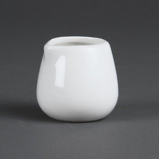 Olympia Whiteware Cream & Milk Jugs 230ml (12 Pack) - C205