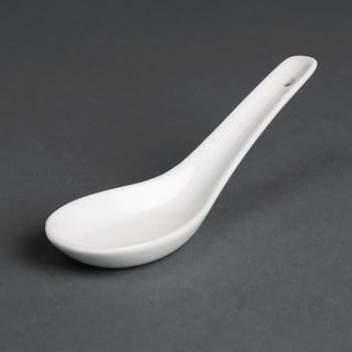 Olympia Whiteware Rice Spoons 130mm (24 Pack) - C325