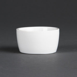 Olympia Whiteware Butter Dish 62.5mm (12 Pack) - C345