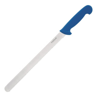 Hygiplas Serrated Slicer Blue 300mm - C856