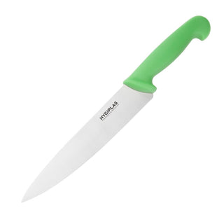 Hygiplas Chefs Knife Green 216mm - C861