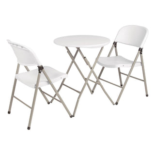 Foldaway Utility Chairs White (Pack of 2)- Bolero CE692