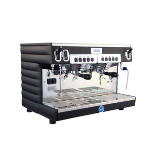 Caramali Bubble - 2 Group Commercial Espresso Machine - Black - Brand New