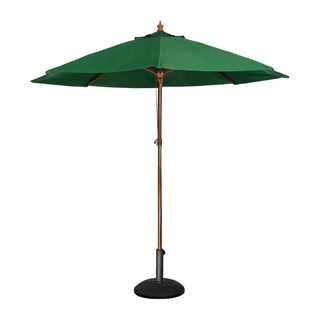 Round Outdoor Umbrella 2.5m Diameter Green- Bolero CB512