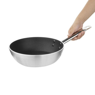 Non Stick Induction Flared Saute Pan 240mm- Vogue CB904