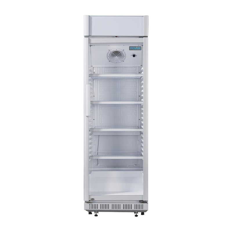 C-Series Upright Display Cooler with Light Box 346Ltr- Polar CC064-A