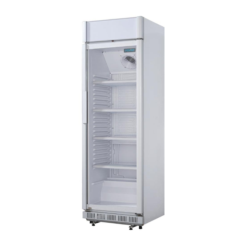 C-Series Upright Display Cooler with Light Box 346Ltr- Polar CC064-A