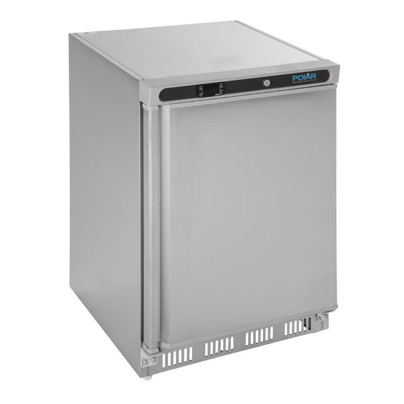 C-Series Under Bench Fridge Stainless Steel 150Ltr- Polar CD080-A