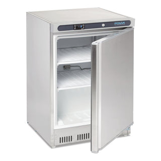 C-Series Under Bench Freezer Stainless Steel 140Ltr- Polar CD081-A