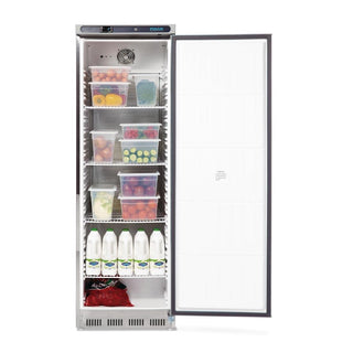 C-Series Upright Fridge Stainless Steel 400Ltr- Polar CD082-A