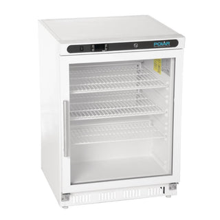 C-Series Under Counter Display Fridge White 150Ltr- Polar CD086-A