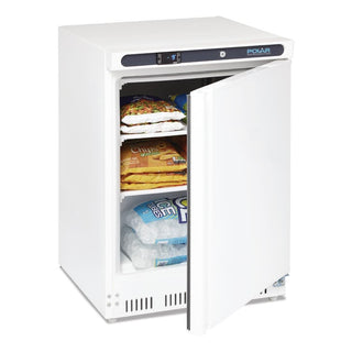 C-Series Under Bench Freezer White 140Ltr- Polar CD611-A