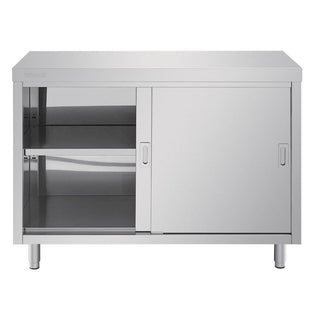 Stainless Steel Floor Standing Cupboard 1200mm- Vogue CE151