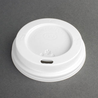 Lids for 225ml Fiesta Recyclable Takeaway Coffee Cups (Pack of 50) - CE263