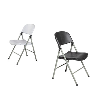 Foldaway Utility Chairs White (Pack of 2)- Bolero CE692