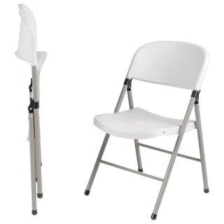 Foldaway Utility Chairs White (Pack of 2)- Bolero CE692