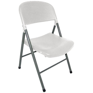 Foldaway Utility Chairs White (Pack of 2)- Bolero CE692