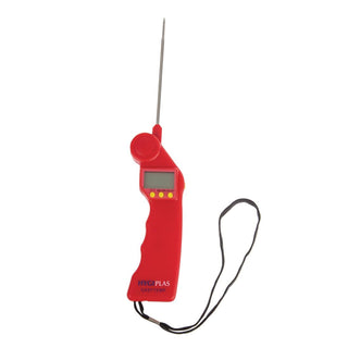 Hygiplas Easytemp Colour Coded Red Probe Thermometer - CF913