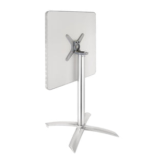 Square Flip-Top Table Stainless Steel 600mm- Bolero CG838