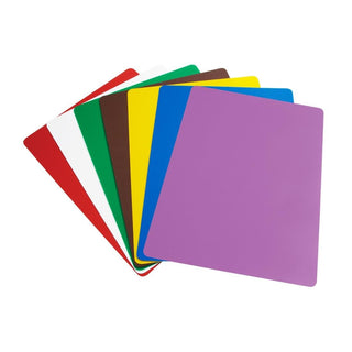 Set of 7 Chopping Mats - 300x450mm- Hygiplas CH043