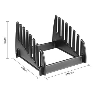 Plastic Chopping Board Rack - 7x1/2" 14mm slots- Hygiplas CH051